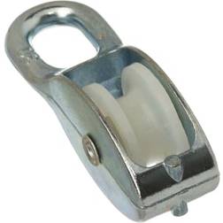 Taljeblok 15MM galvaniseret med 1 nyl. [Leveranstid: 1-2 vardagar]